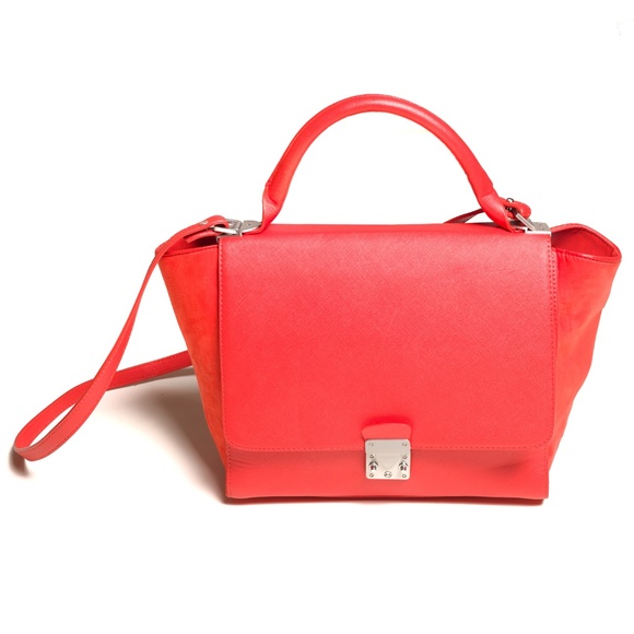 Zara Handbags - Zara Women Trapeze Style Crossbody Bag